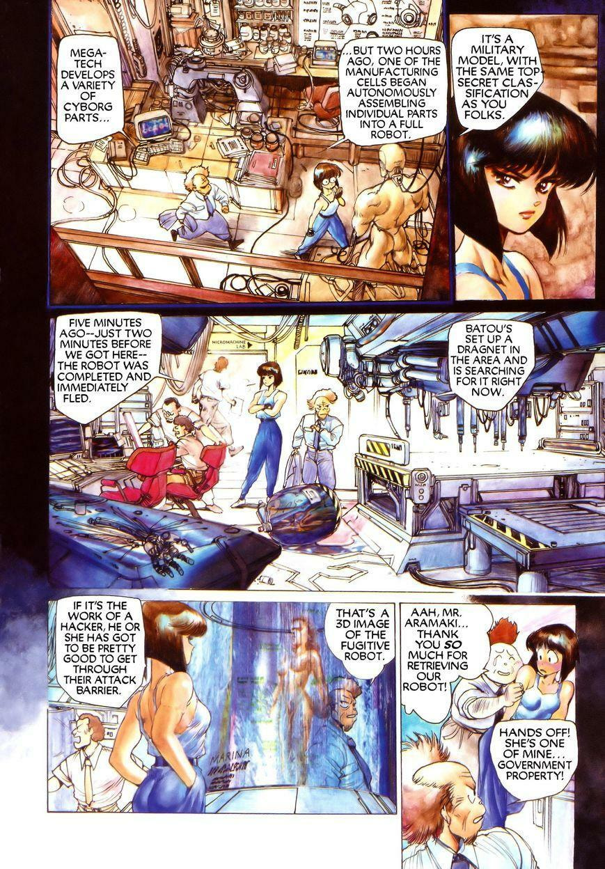 Read The Ghost in the Shell chapter 12 image 2 on Lezhin