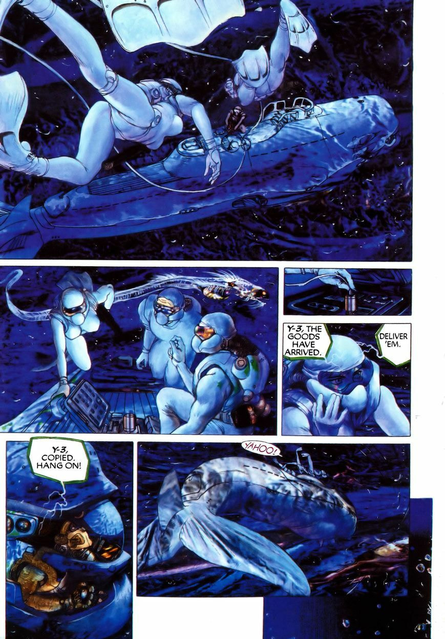 Read The Ghost in the Shell chapter 14 image 3 on Lezhin
