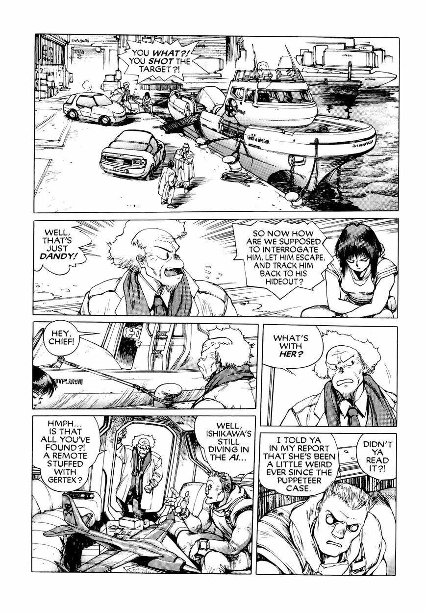 Read The Ghost in the Shell chapter 14 image 8 on Lezhin