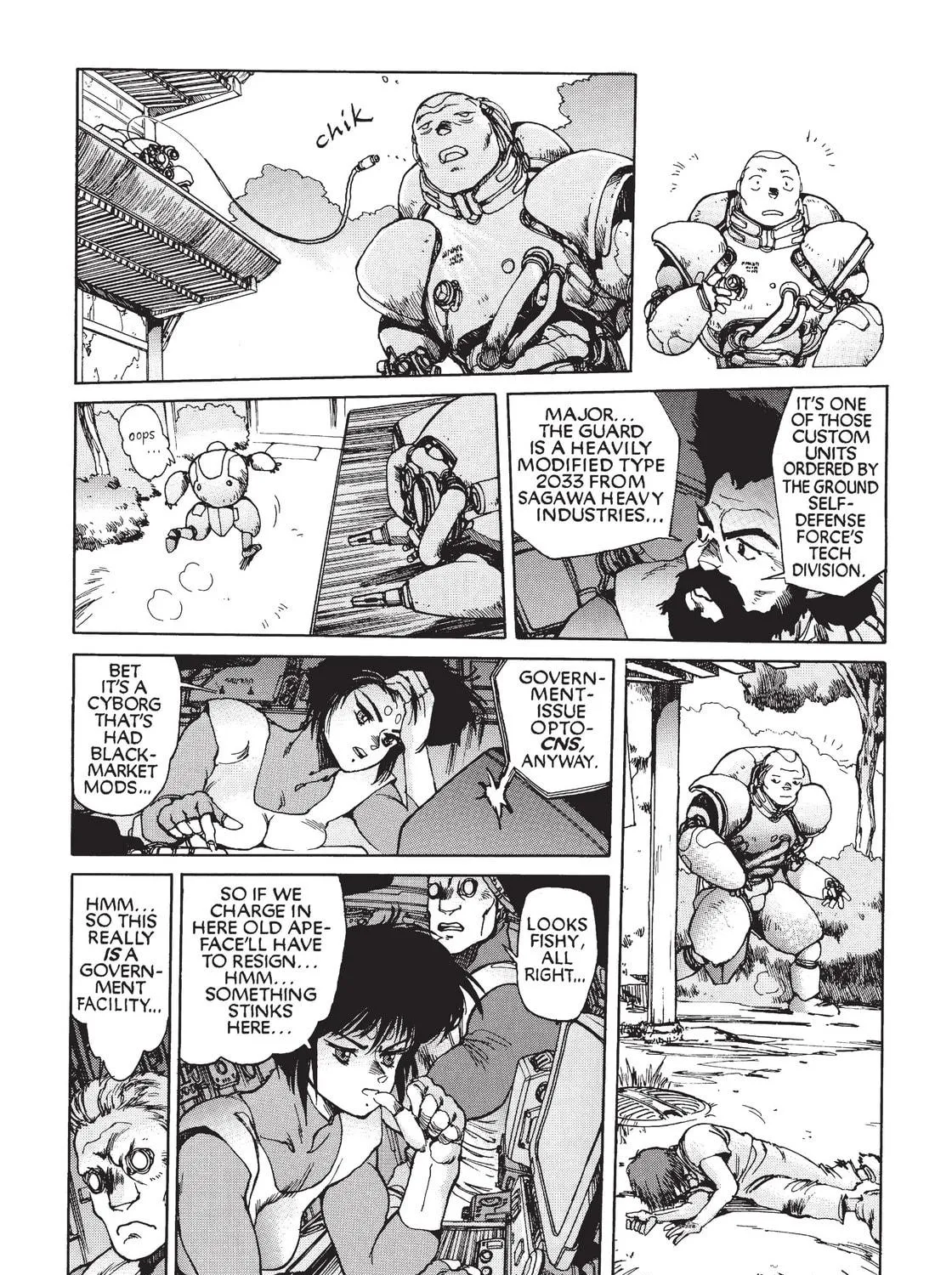 Read The Ghost in the Shell chapter 2 image 38 on Lezhin