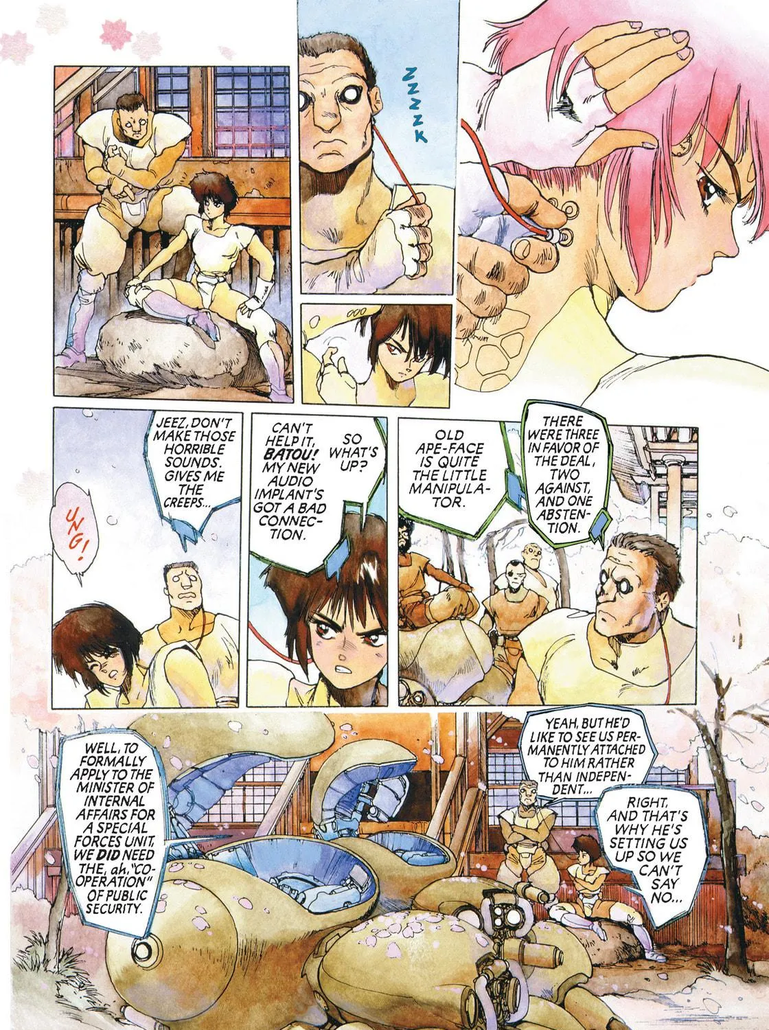 Read The Ghost in the Shell chapter 2 image 4 on Lezhin