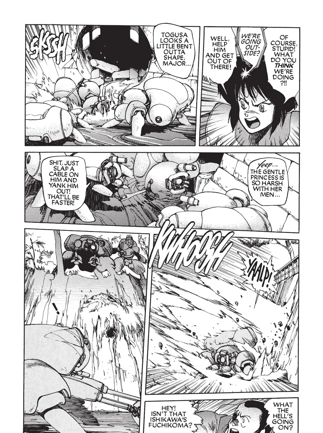 Read The Ghost in the Shell chapter 2 image 54 on Lezhin