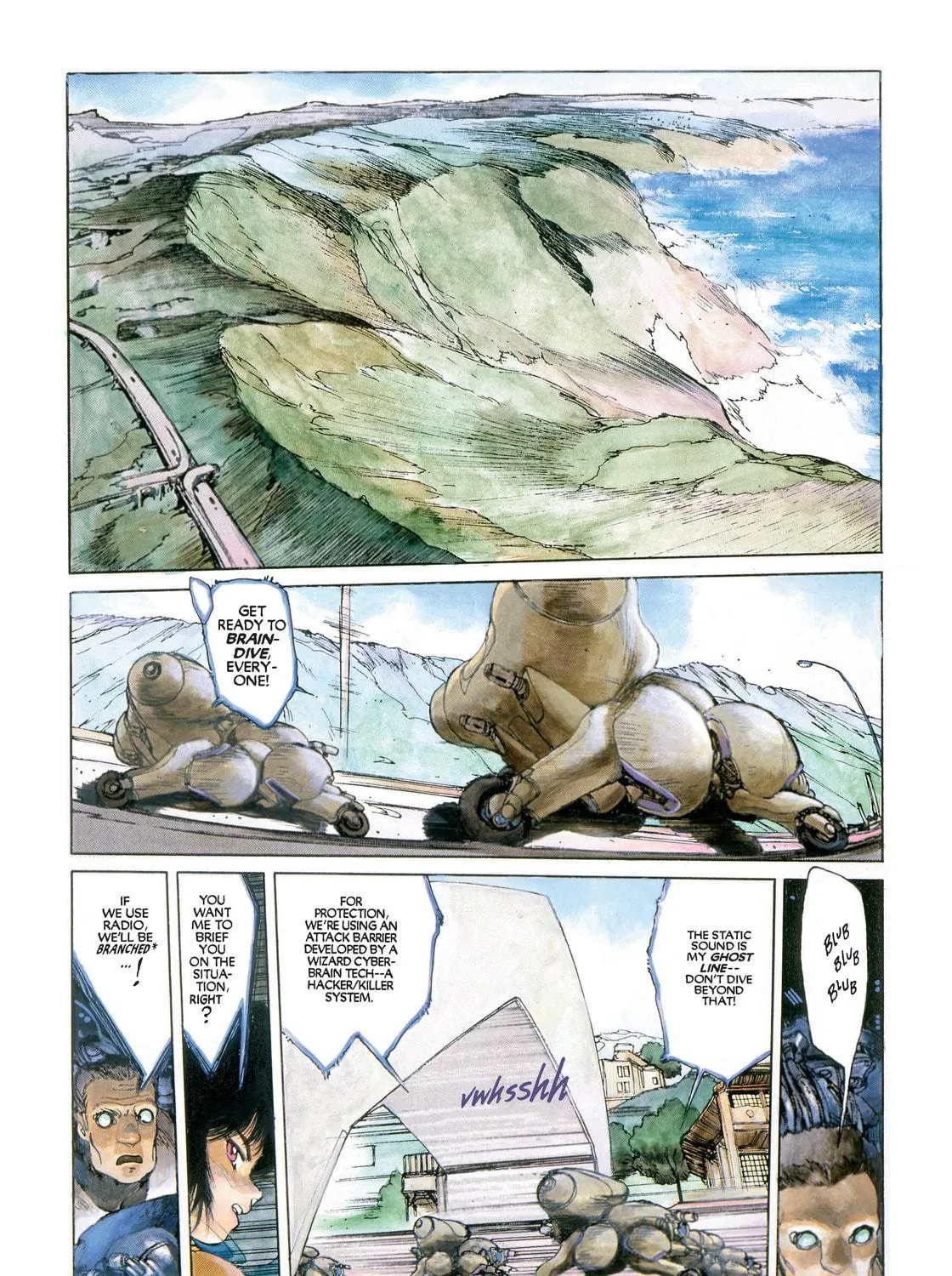 Read The Ghost in the Shell chapter 2 image 8 on Lezhin