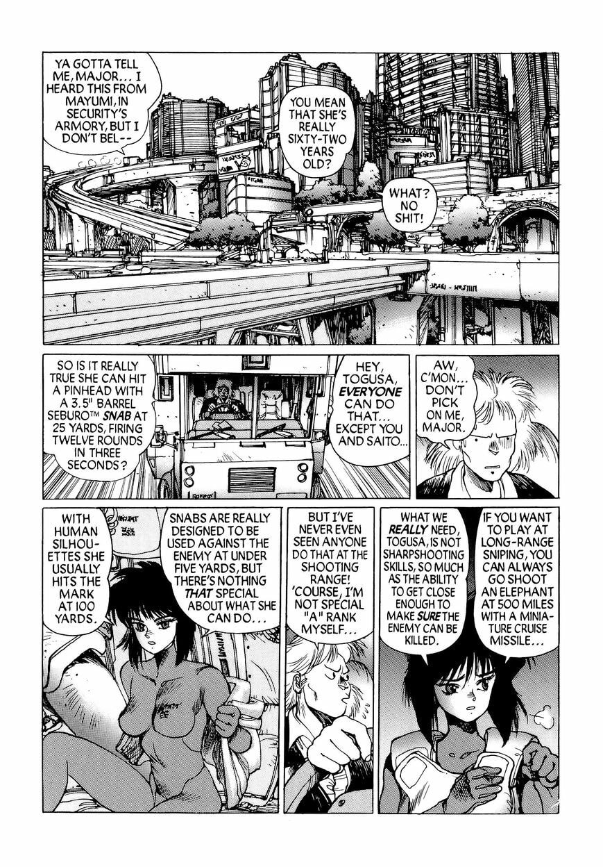 Read The Ghost in the Shell chapter 3.1 image 11 on Lezhin