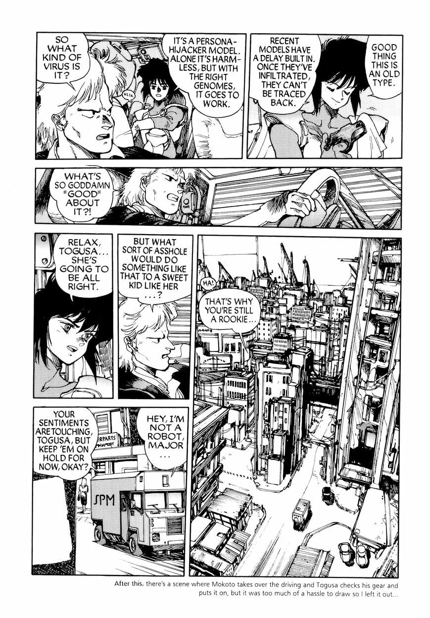 Read The Ghost in the Shell chapter 3.1 image 14 on Lezhin