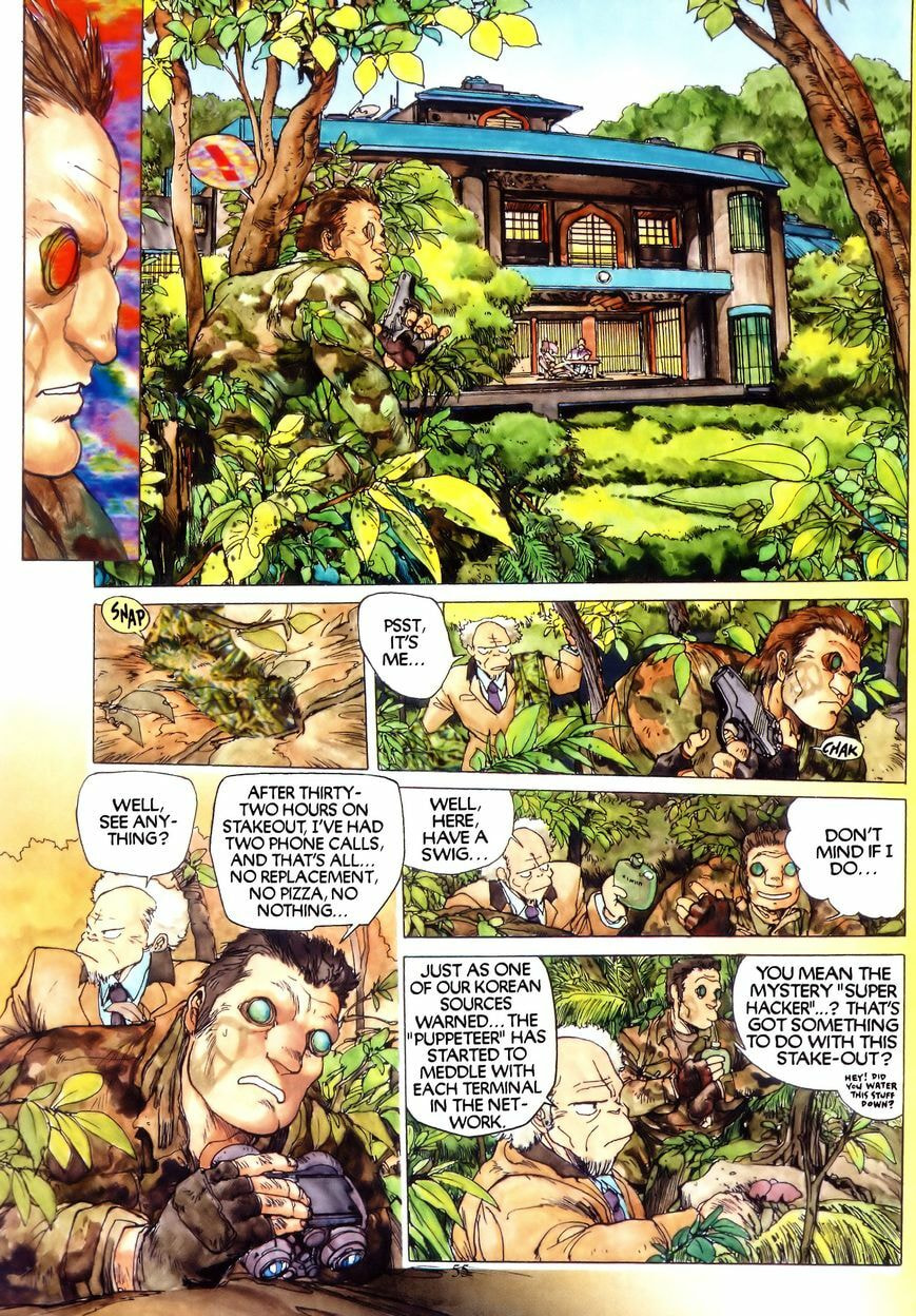 Read The Ghost in the Shell chapter 3.1 image 2 on Lezhin