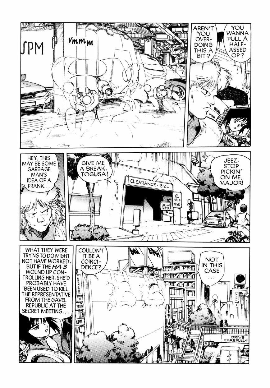 Read The Ghost in the Shell chapter 3.1 image 23 on Lezhin