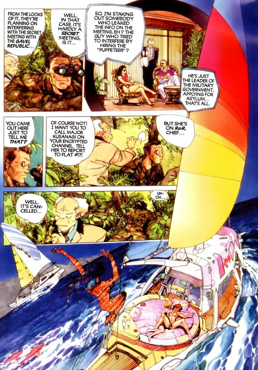 Read The Ghost in the Shell chapter 3.1 image 3 on Lezhin