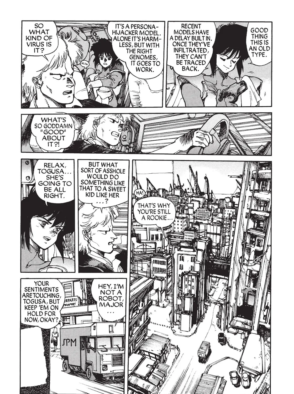 Read The Ghost in the Shell chapter 3 image 24 on Lezhin
