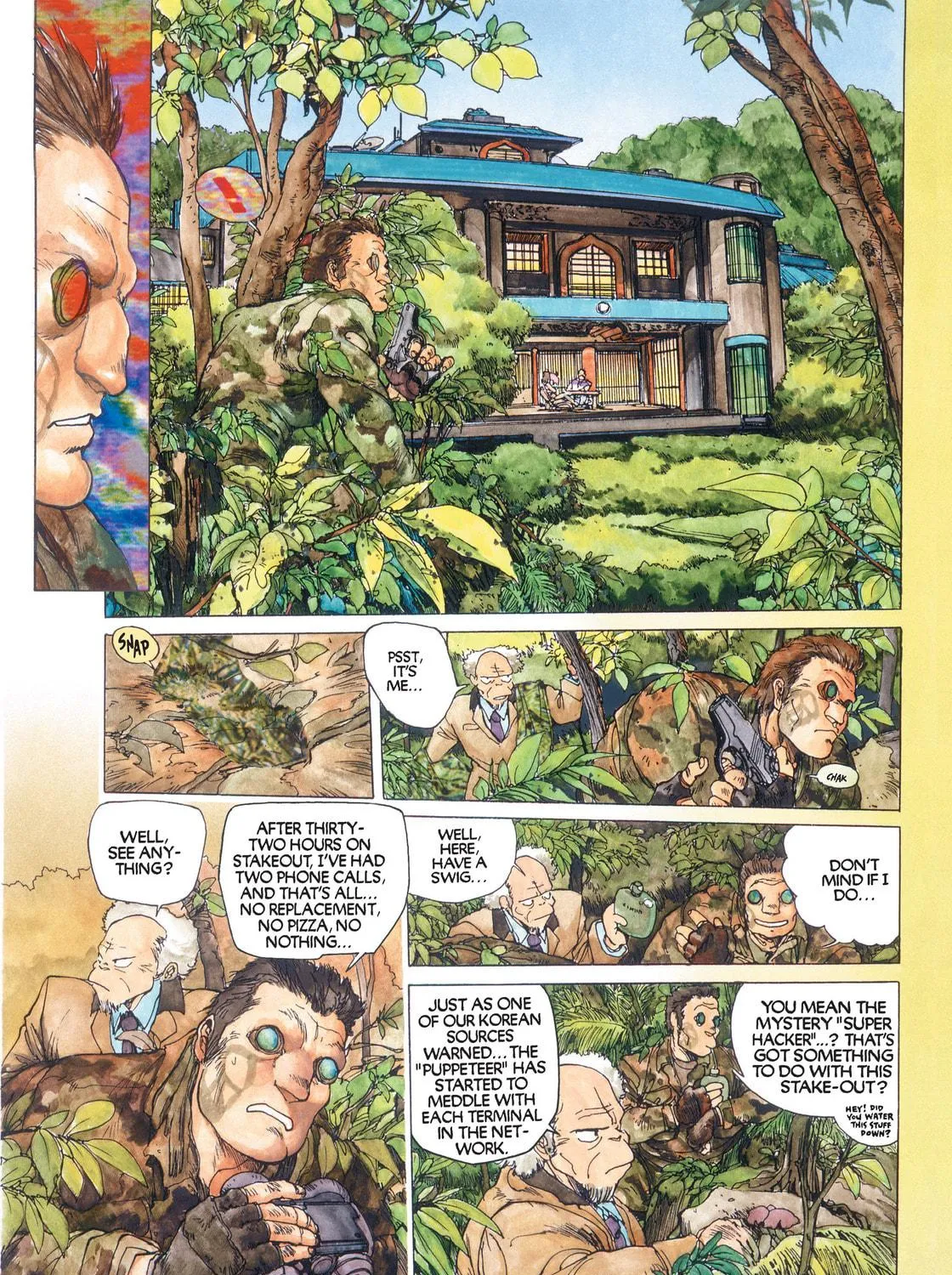 Read The Ghost in the Shell chapter 3 image 4 on Lezhin
