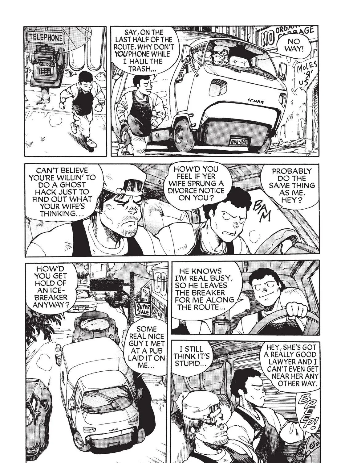 Read The Ghost in the Shell chapter 3 image 46 on Lezhin