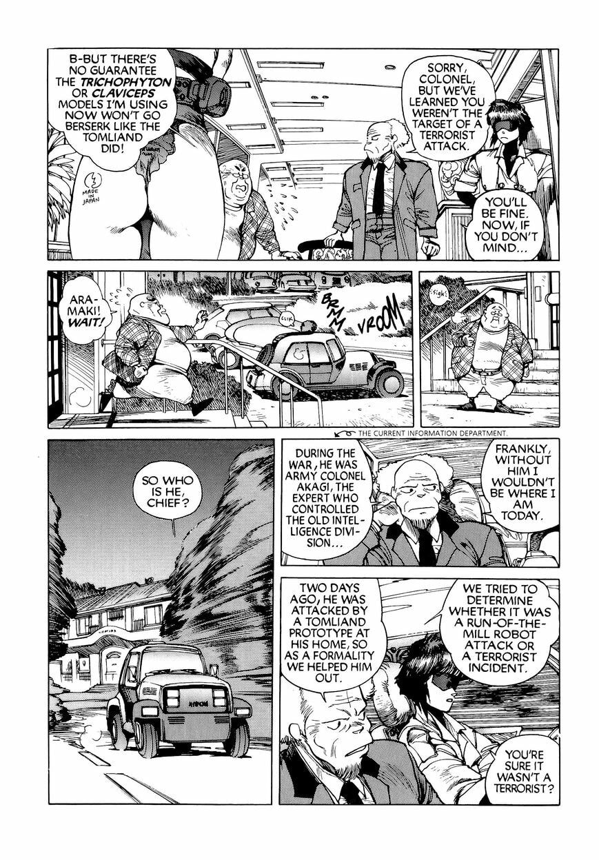 Read The Ghost in the Shell chapter 6.1 image 14 on Lezhin