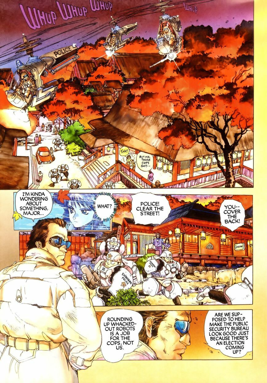 Read The Ghost in the Shell chapter 6.1 image 3 on Lezhin