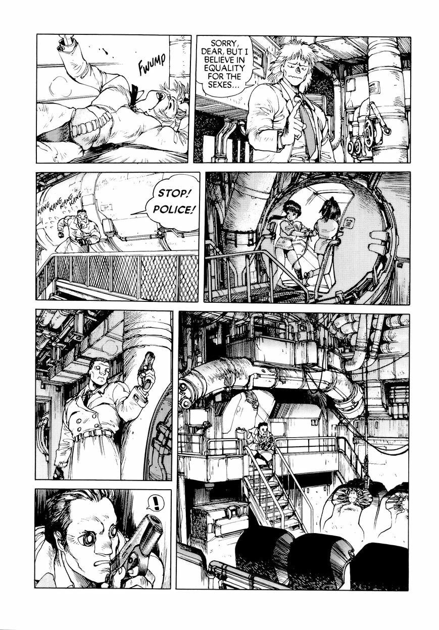 Read The Ghost in the Shell chapter 6.1 image 30 on Lezhin