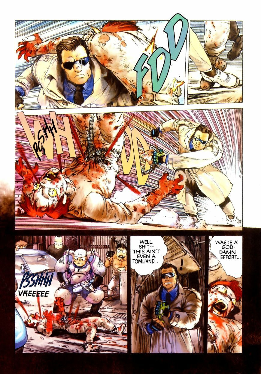 Read The Ghost in the Shell chapter 6.1 image 6 on Lezhin