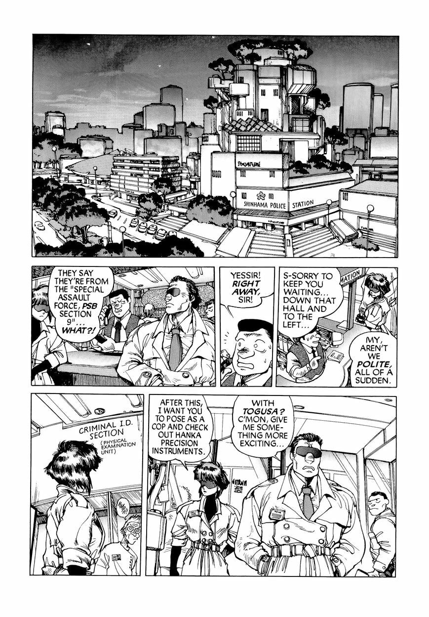 Read The Ghost in the Shell chapter 6.1 image 9 on Lezhin