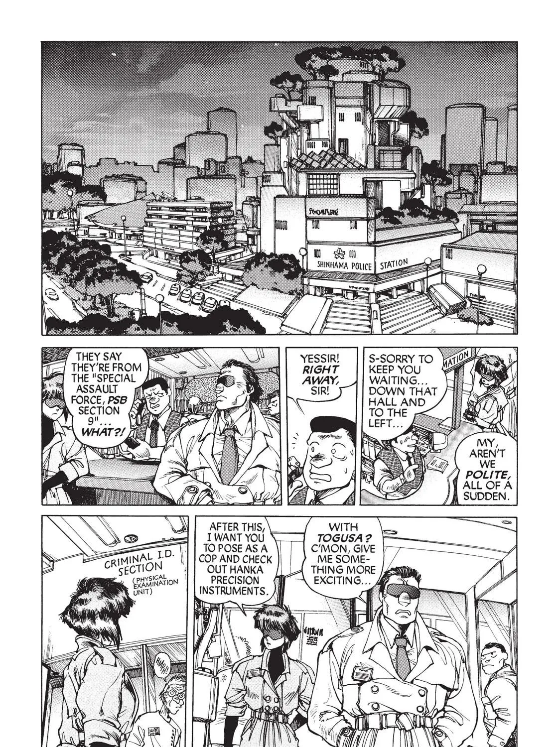 Read The Ghost in the Shell chapter 6 image 18 on Lezhin