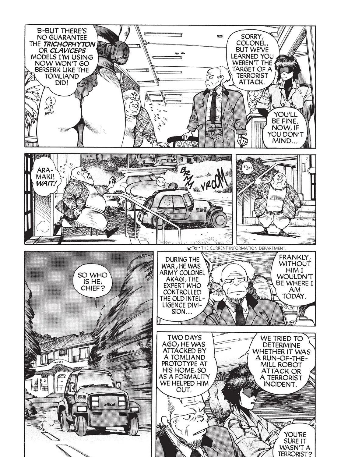 Read The Ghost in the Shell chapter 6 image 28 on Lezhin