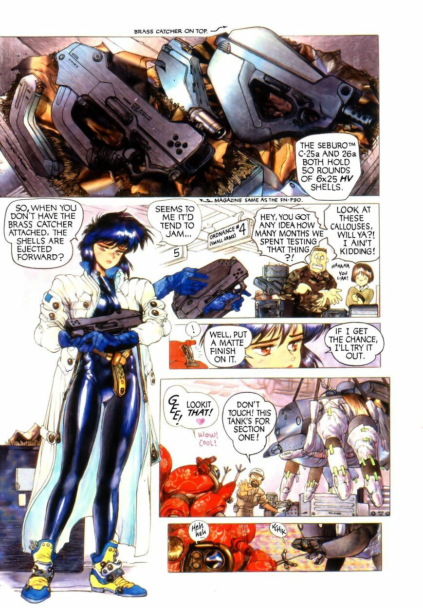 Read The Ghost in the Shell chapter 7.1 image 1 on Lezhin