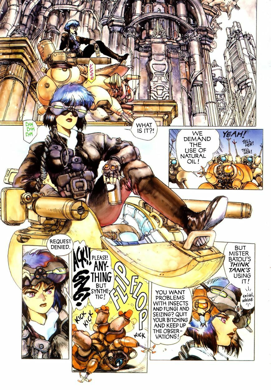 Read The Ghost in the Shell chapter 7.1 image 3 on Lezhin