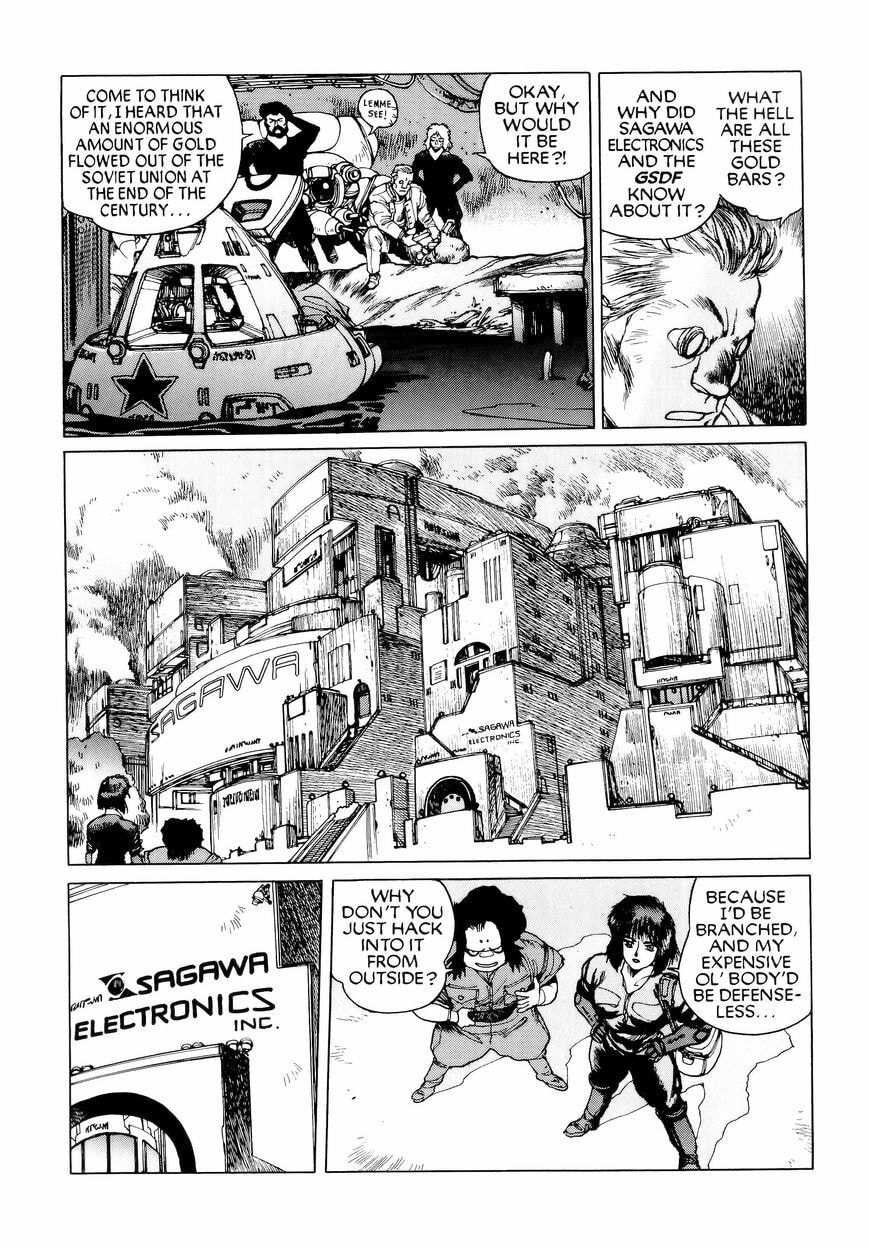 Read The Ghost in the Shell chapter 7.1 image 31 on Lezhin