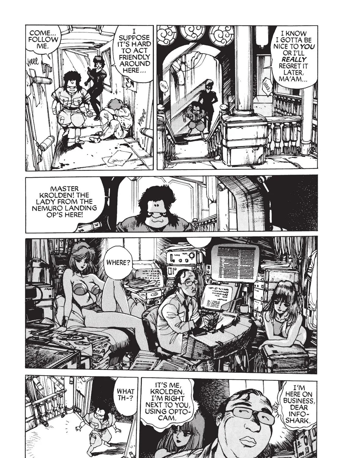 Read The Ghost in the Shell chapter 7 image 36 on Lezhin