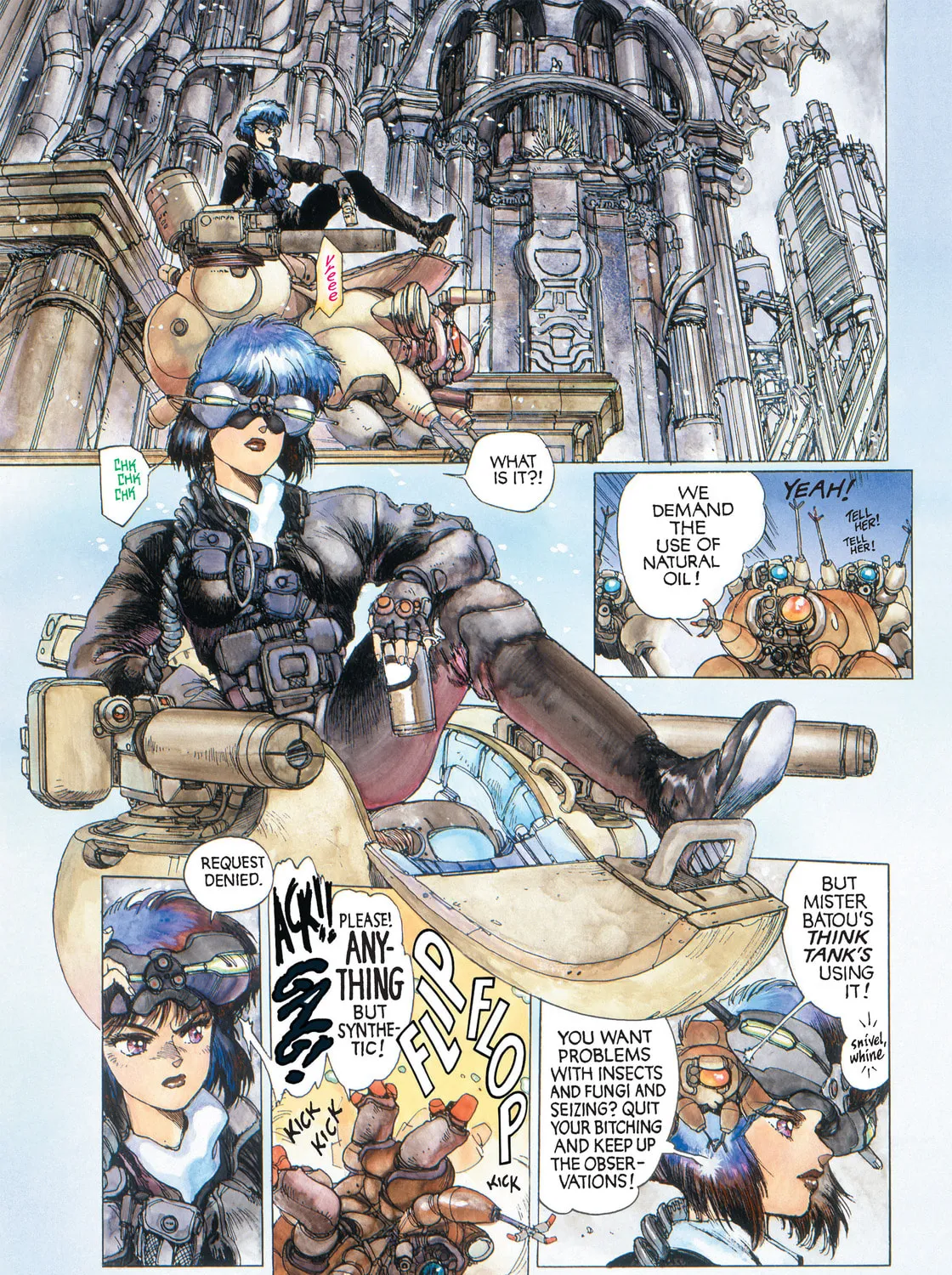 Read The Ghost in the Shell chapter 7 image 6 on Lezhin