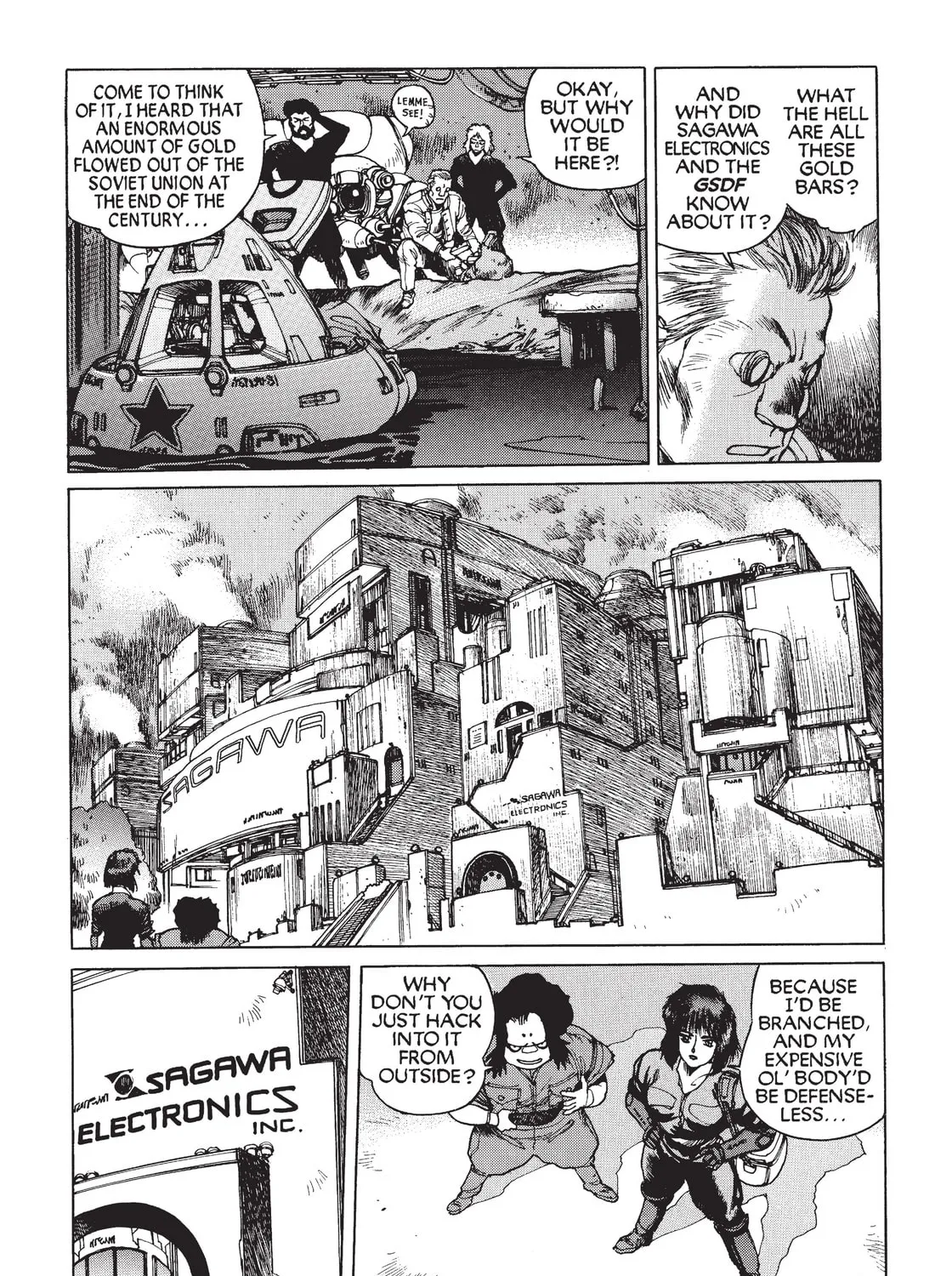 Read The Ghost in the Shell chapter 7 image 62 on Lezhin