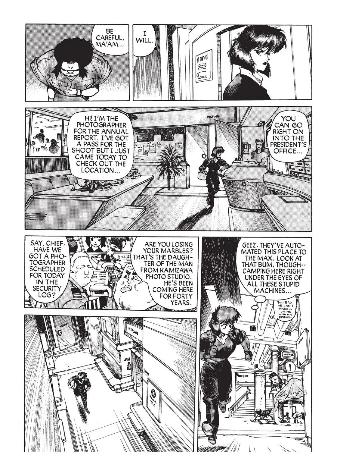 Read The Ghost in the Shell chapter 7 image 64 on Lezhin
