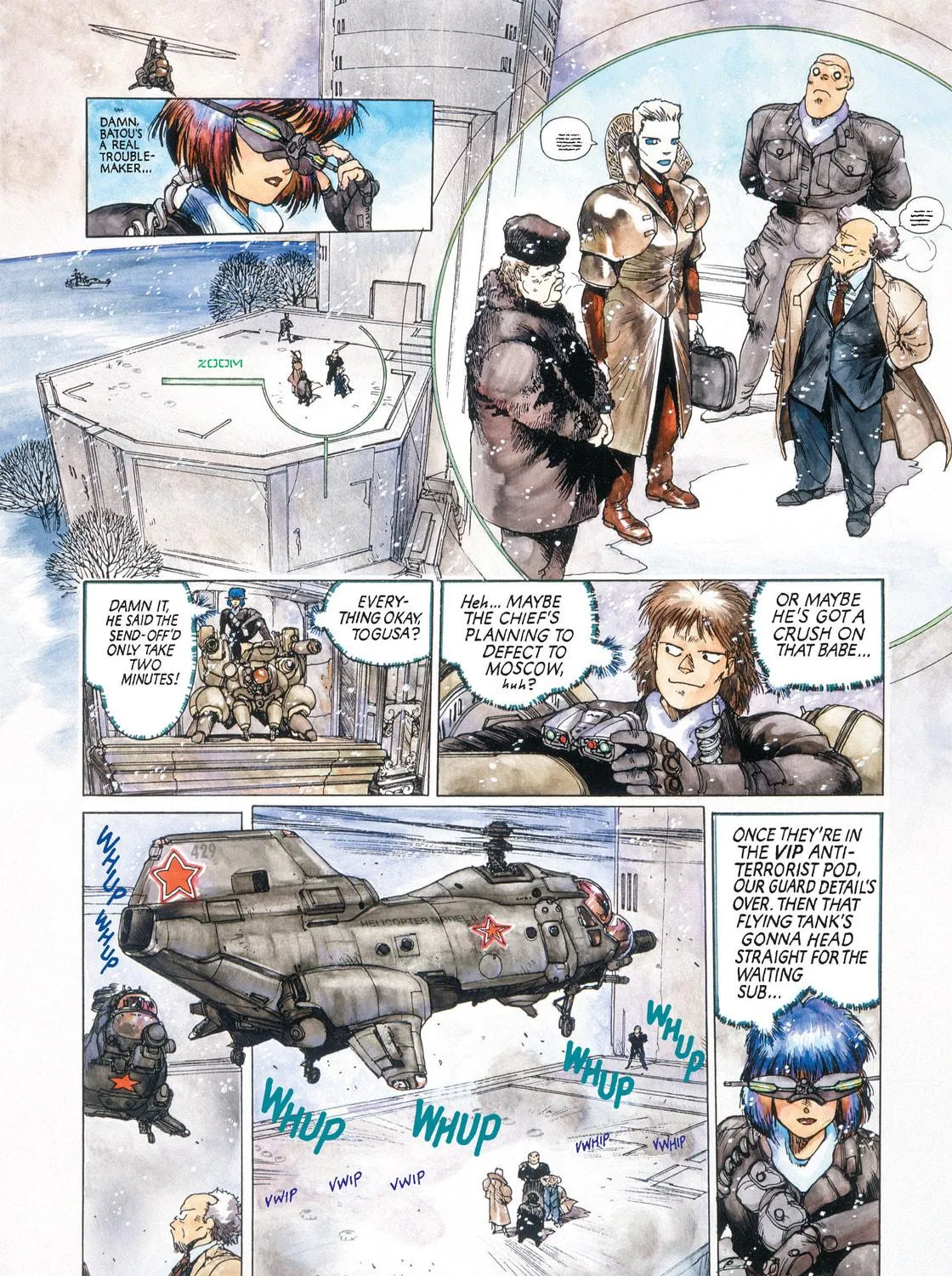Read The Ghost in the Shell chapter 7 image 8 on Lezhin