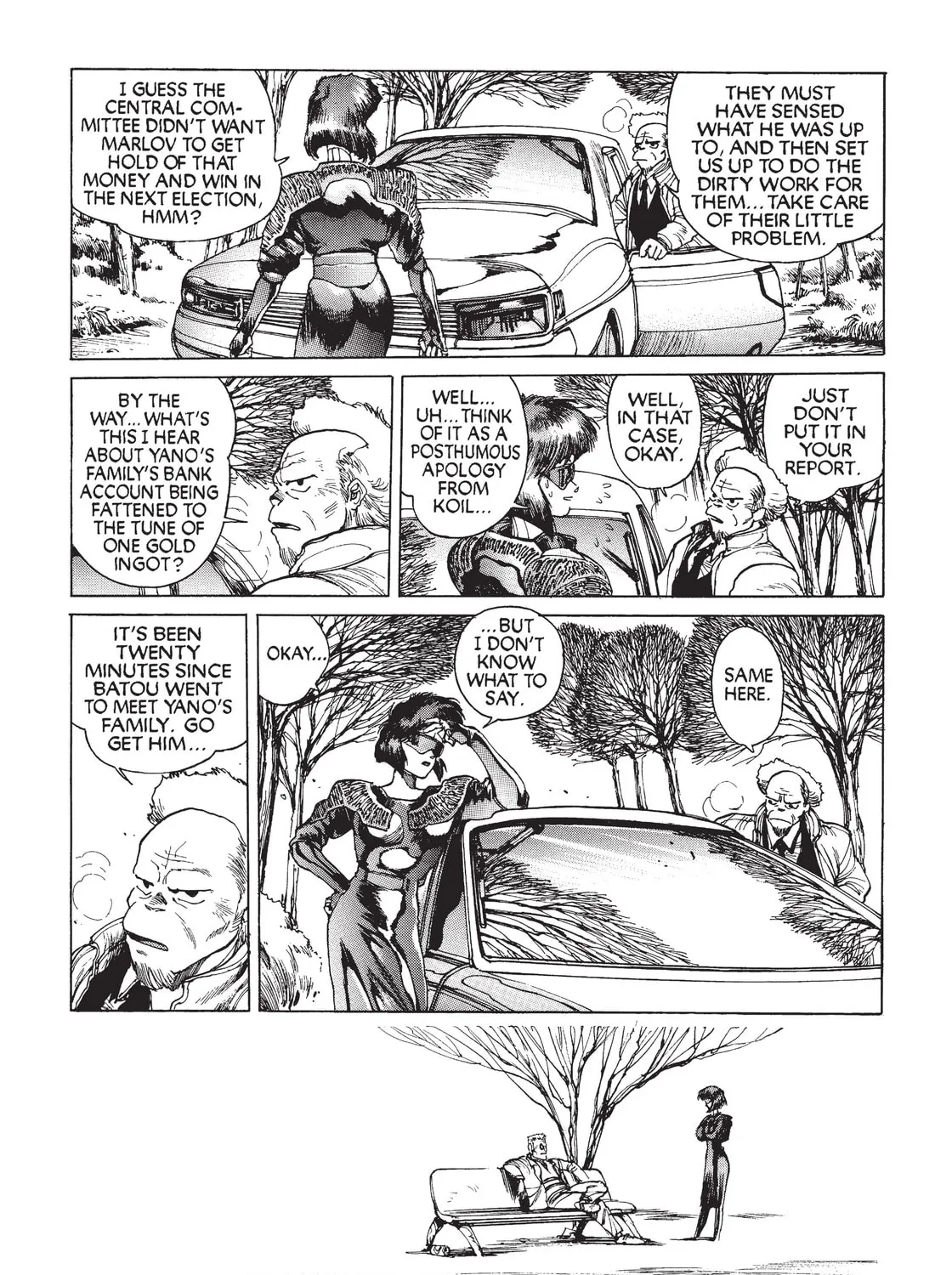 Read The Ghost in the Shell chapter 7 image 86 on Lezhin