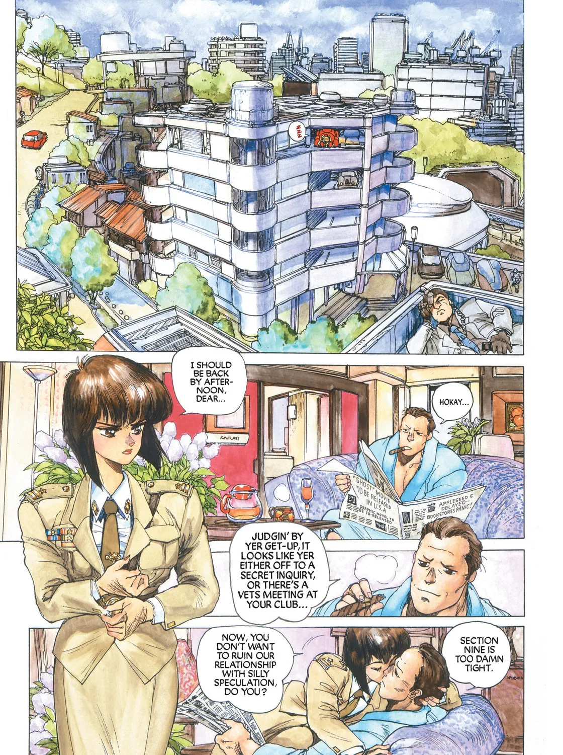 Read The Ghost in the Shell chapter 8 image 6 on Lezhin