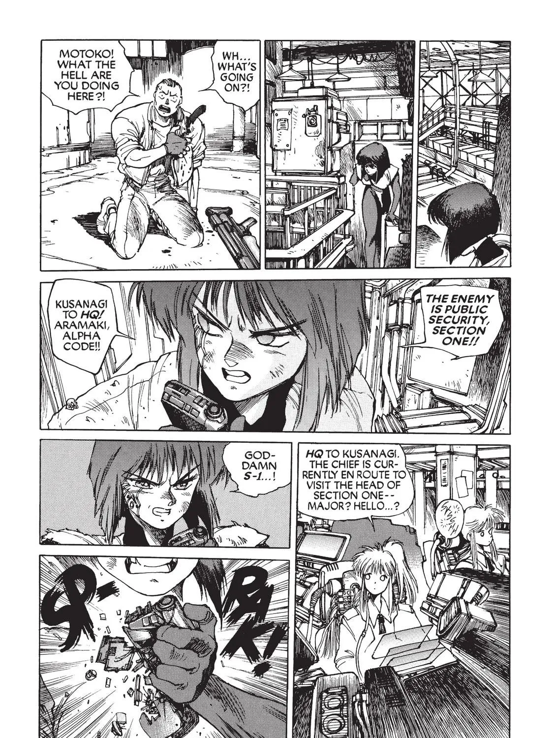 Read The Ghost in the Shell chapter 8 image 64 on Lezhin