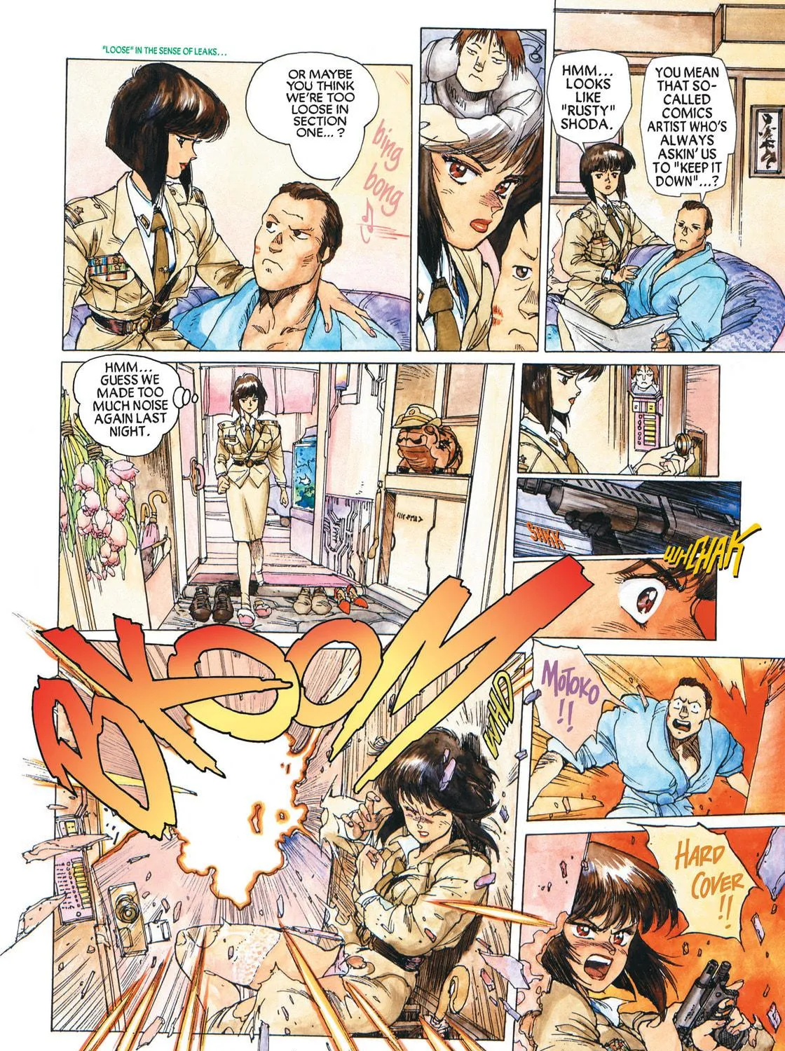Read The Ghost in the Shell chapter 8 image 8 on Lezhin