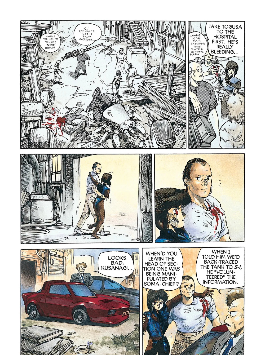 Read The Ghost in the Shell chapter 8 image 80 on Lezhin