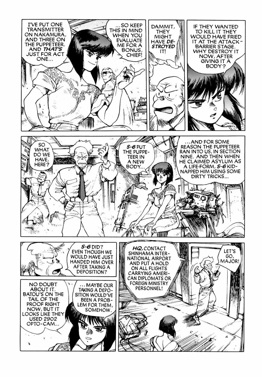 Read The Ghost in the Shell chapter 9.1 image 16 on Lezhin