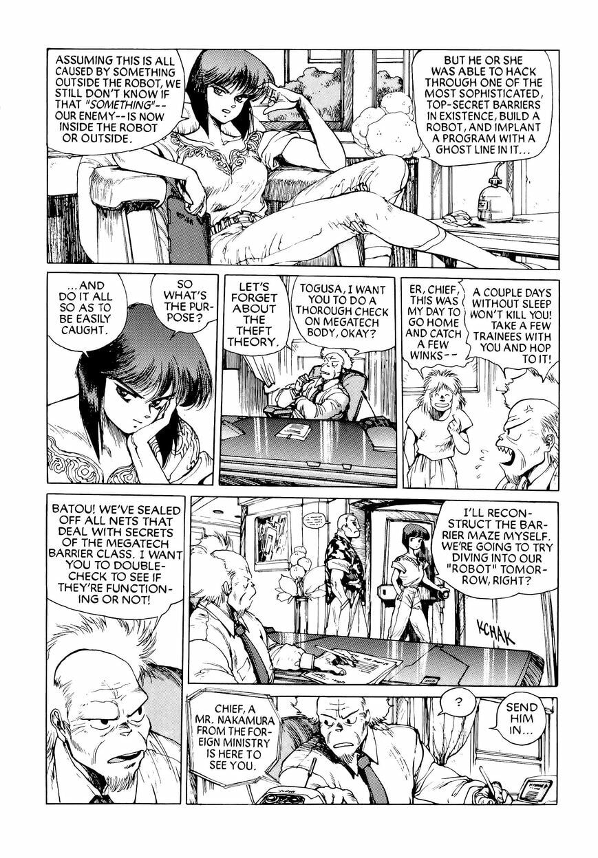 Read The Ghost in the Shell chapter 9.1 image 6 on Lezhin
