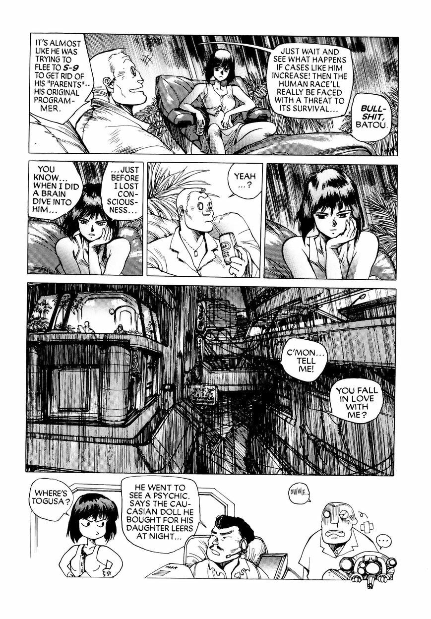 Read The Ghost in the Shell chapter 9.2 image 11 on Lezhin