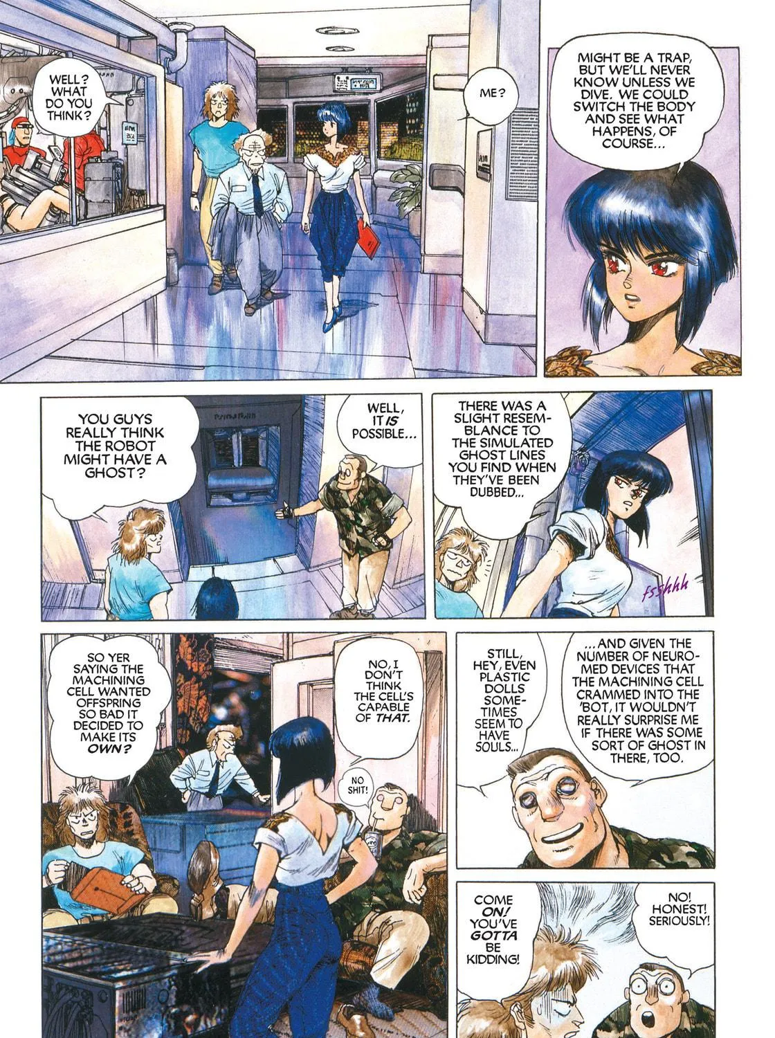 Read The Ghost in the Shell chapter 9 image 10 on Lezhin
