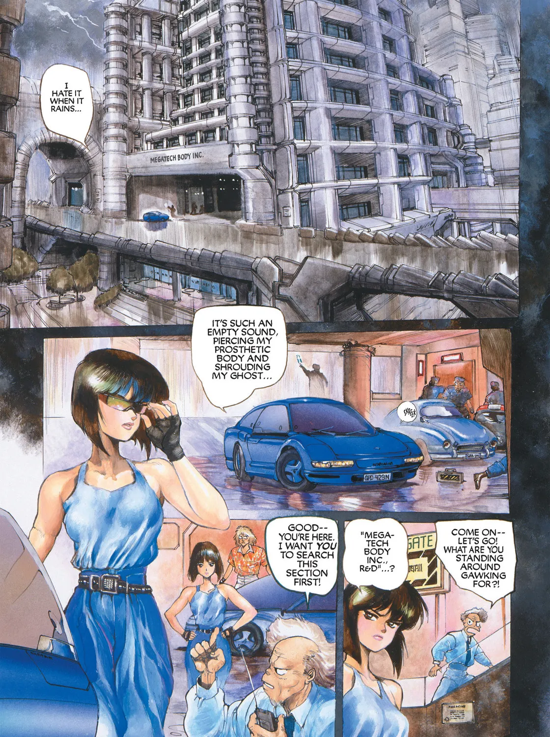 Read The Ghost in the Shell chapter 9 image 2 on Lezhin