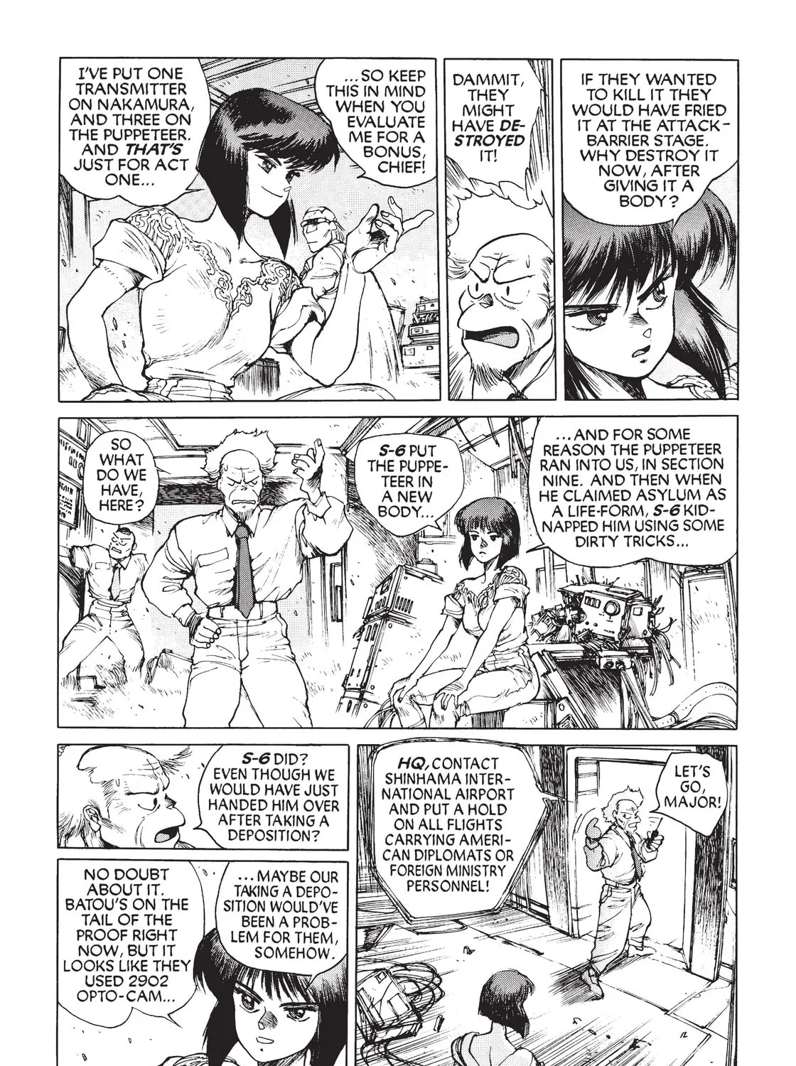 Read The Ghost in the Shell chapter 9 image 32 on Lezhin