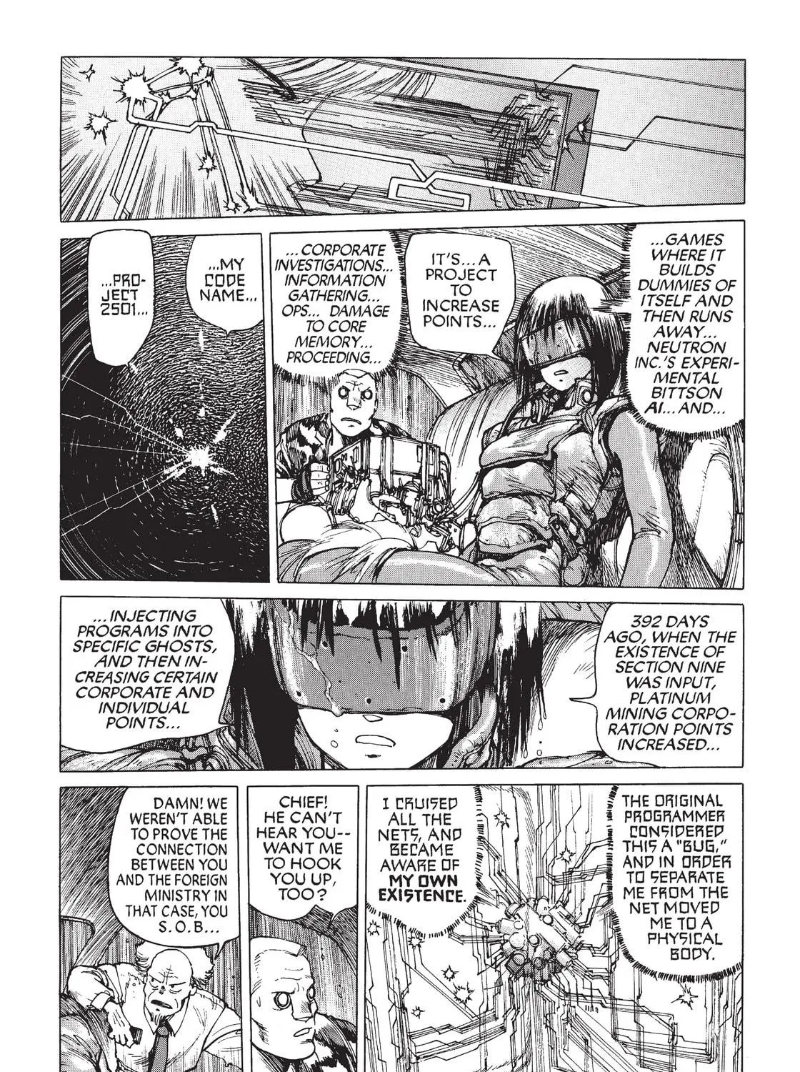 Read The Ghost in the Shell chapter 9 image 64 on Lezhin