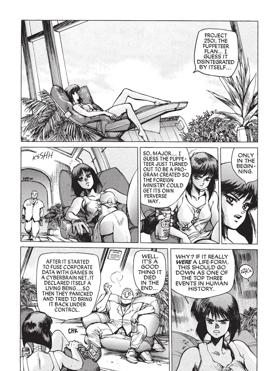 Read The Ghost in the Shell chapter 9 image 88 on Lezhin
