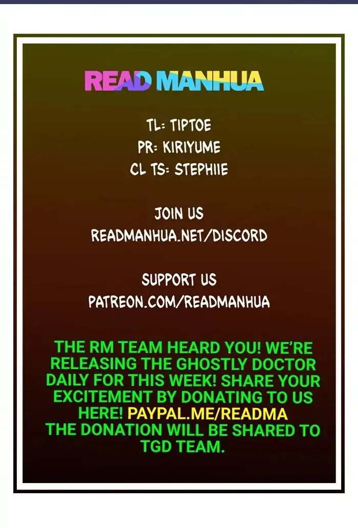 Read The Ghostly Doctor chapter 82 image 3 on Lezhin