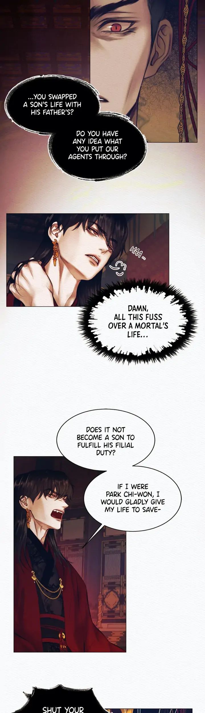 Read The Ghost’s Nocturne chapter 1 image 35 on Lezhin
