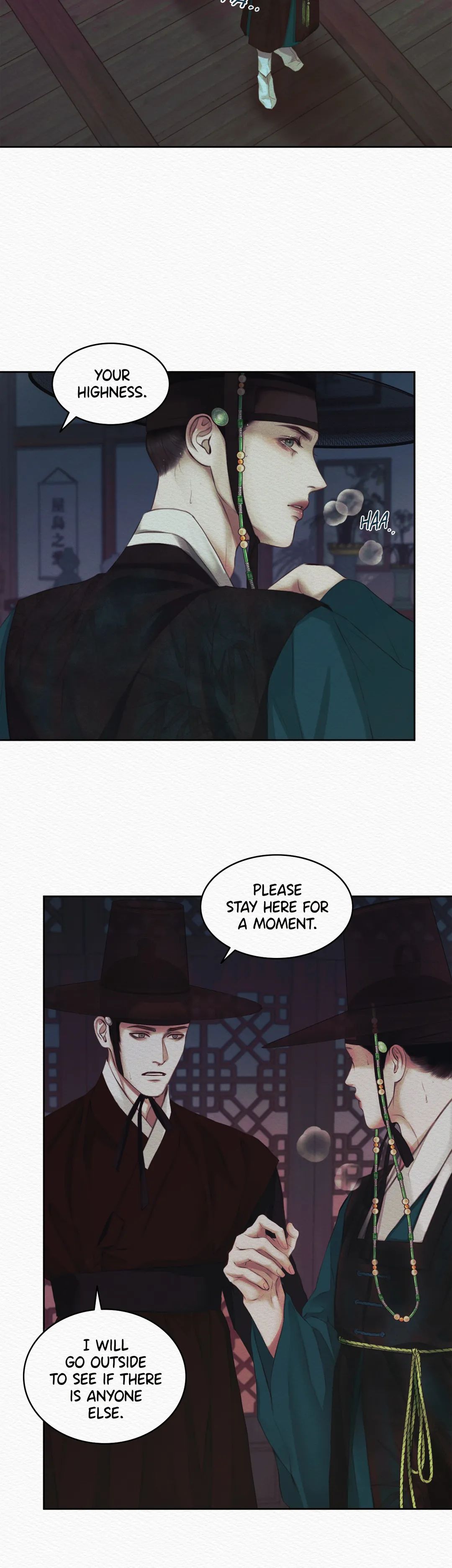 Read The Ghost’s Nocturne chapter 14 image 21 on Lezhin