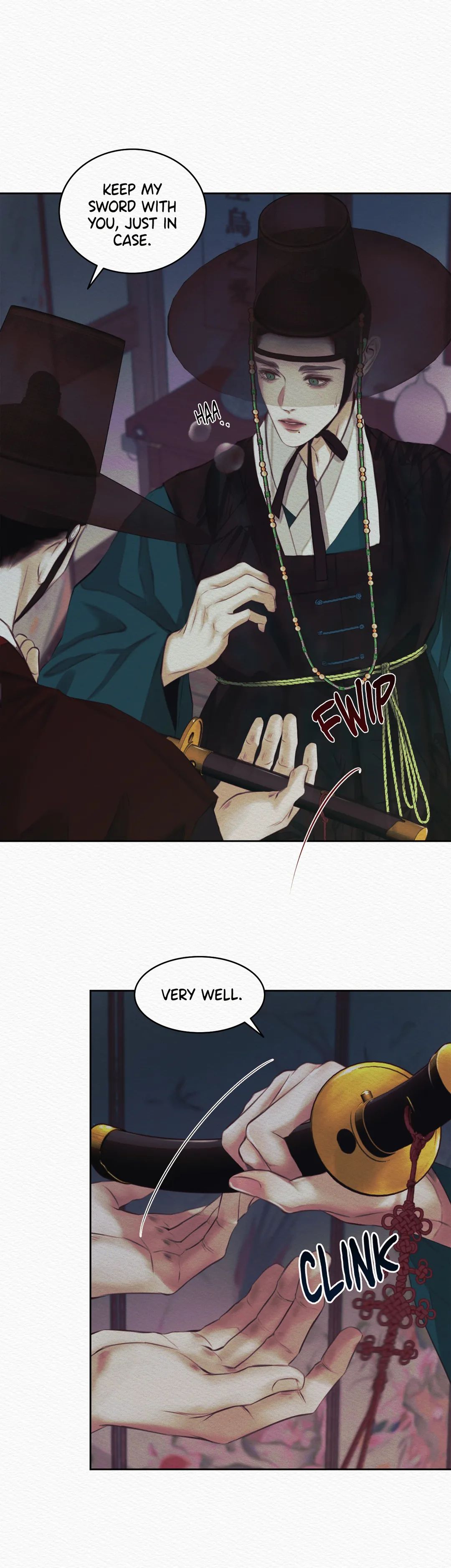 Read The Ghost’s Nocturne chapter 14 image 22 on Lezhin