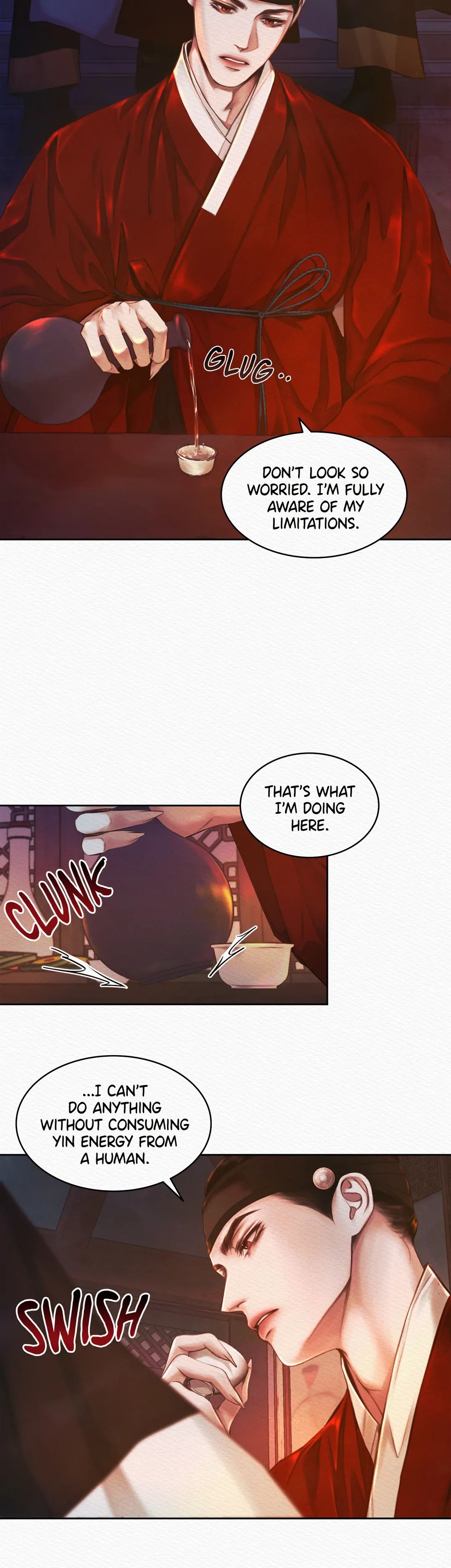 Read The Ghost’s Nocturne chapter 15 image 14 on Lezhin
