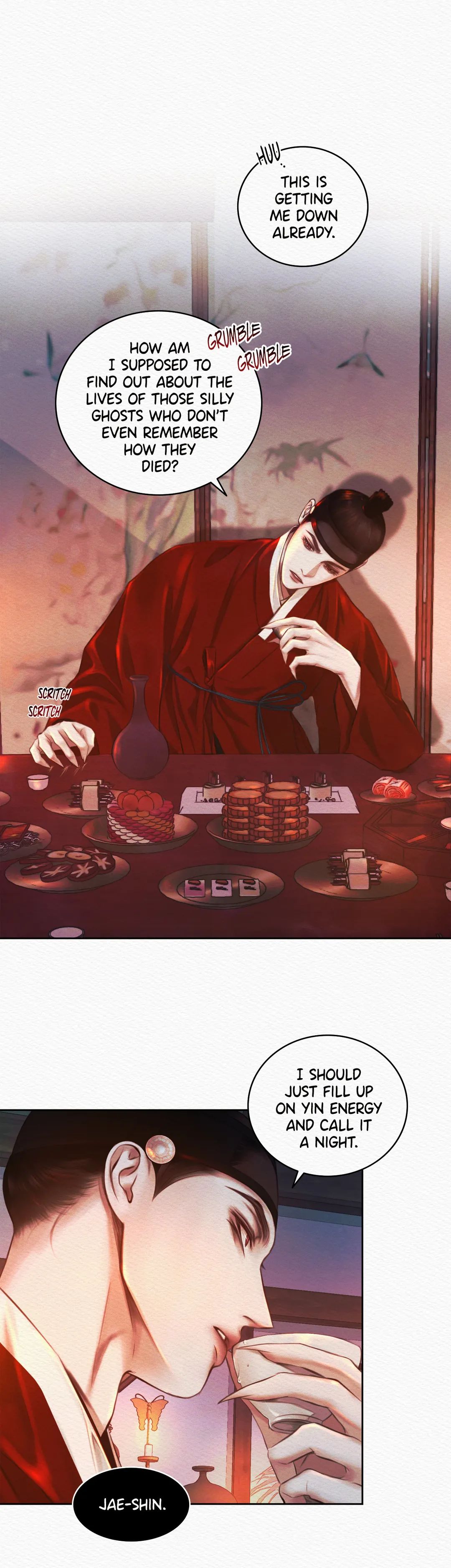 Read The Ghost’s Nocturne chapter 15 image 7 on Lezhin