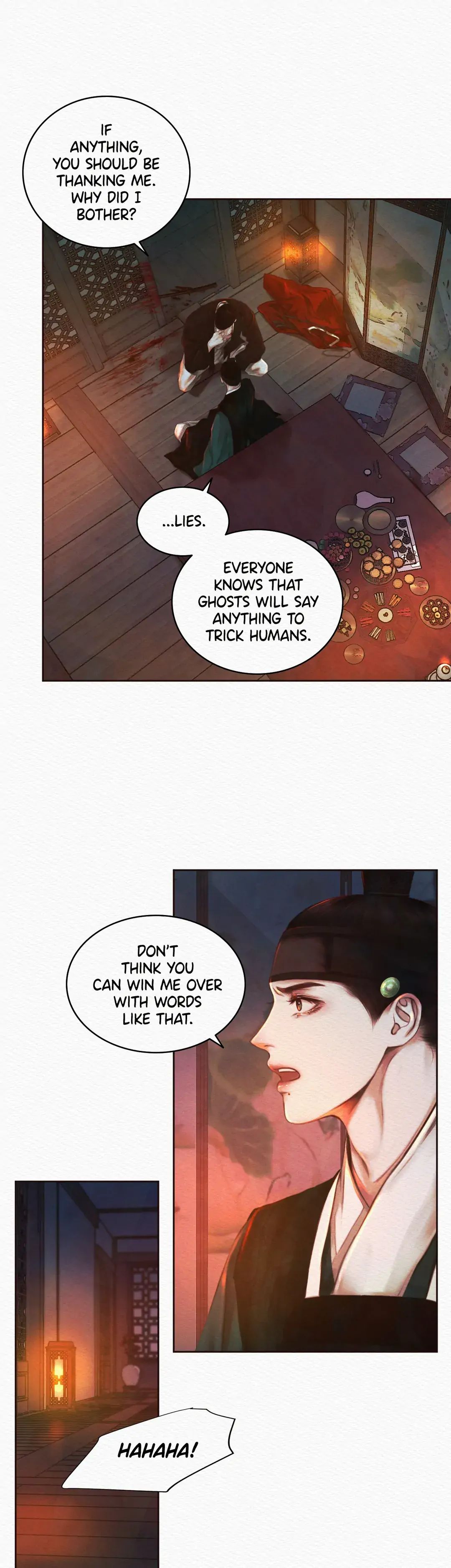 Read The Ghost’s Nocturne chapter 16 image 17 on Lezhin